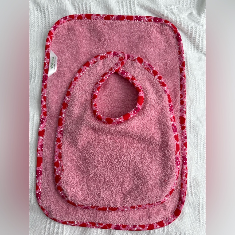 Valentines Baby Bib Set !